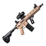 HD761B Sand Color M416 Electric Toy Blaster
