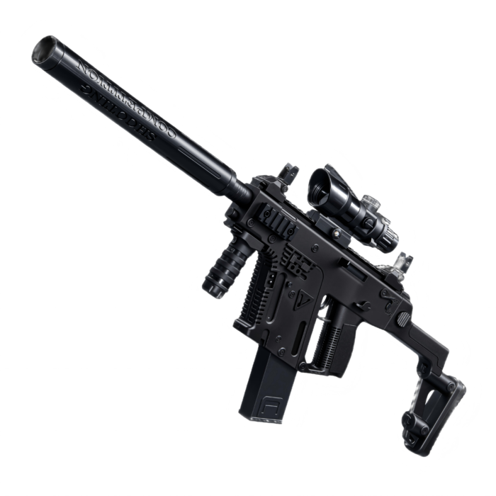2030 Black Manual & Automatic Integrated Toy Blaster