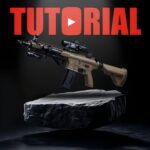 HK416 Gel Blaster with Full Accessories