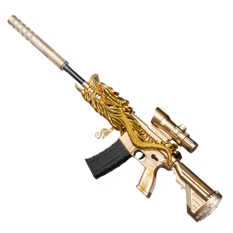TJ-416 Golden Dragon Edition Manual Toy Blaster