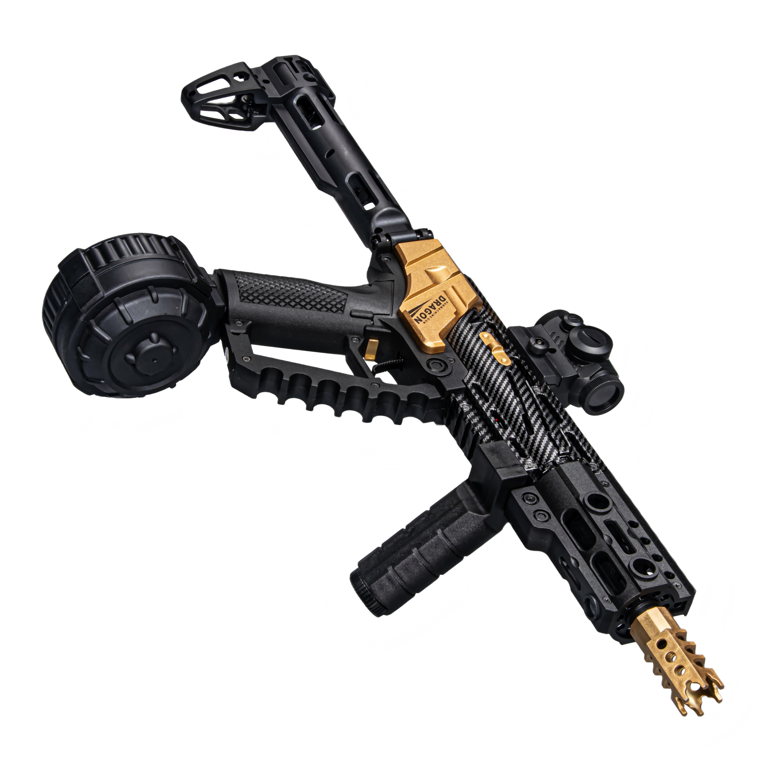 HD788B Black-Gold Jiaolong MK17 Electric Toy Blaster