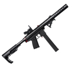 HD745A Black TEC9 Tactical Version Electric Toy Blaster