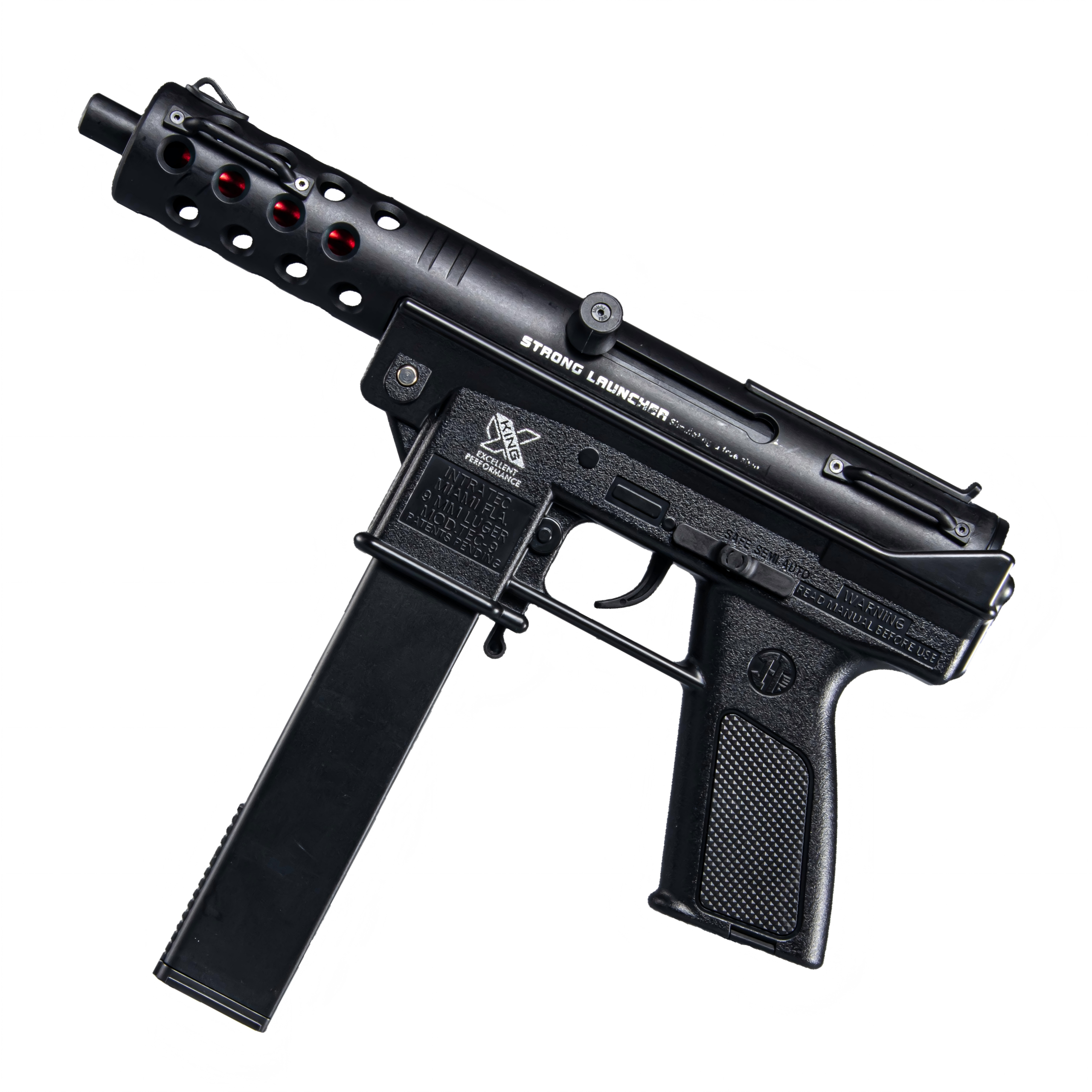 Lehui LH-5629 Black TEC9 Electric Toy Blaster