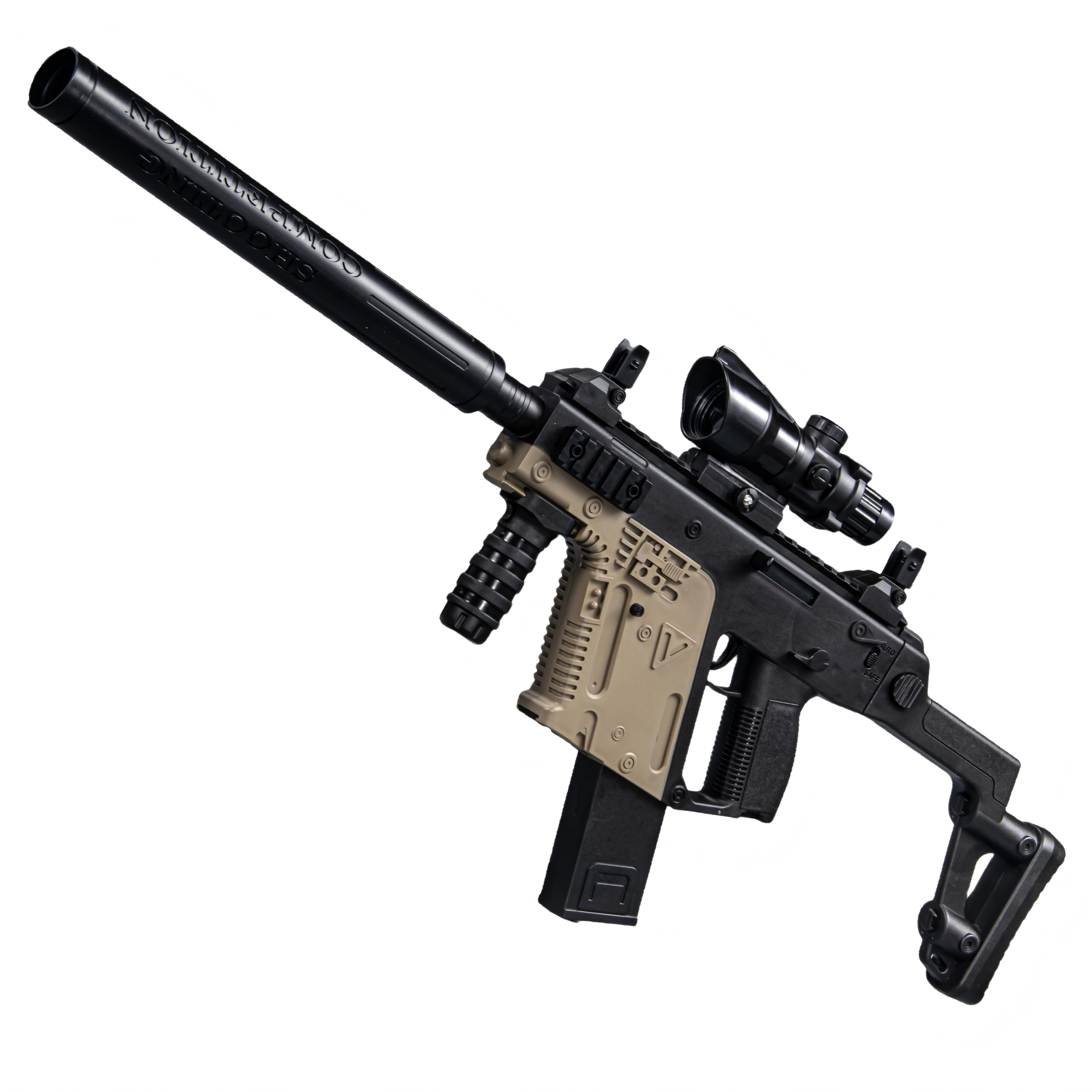 2030 Black Sand Manual & Automatic Integrated Toy Blaster