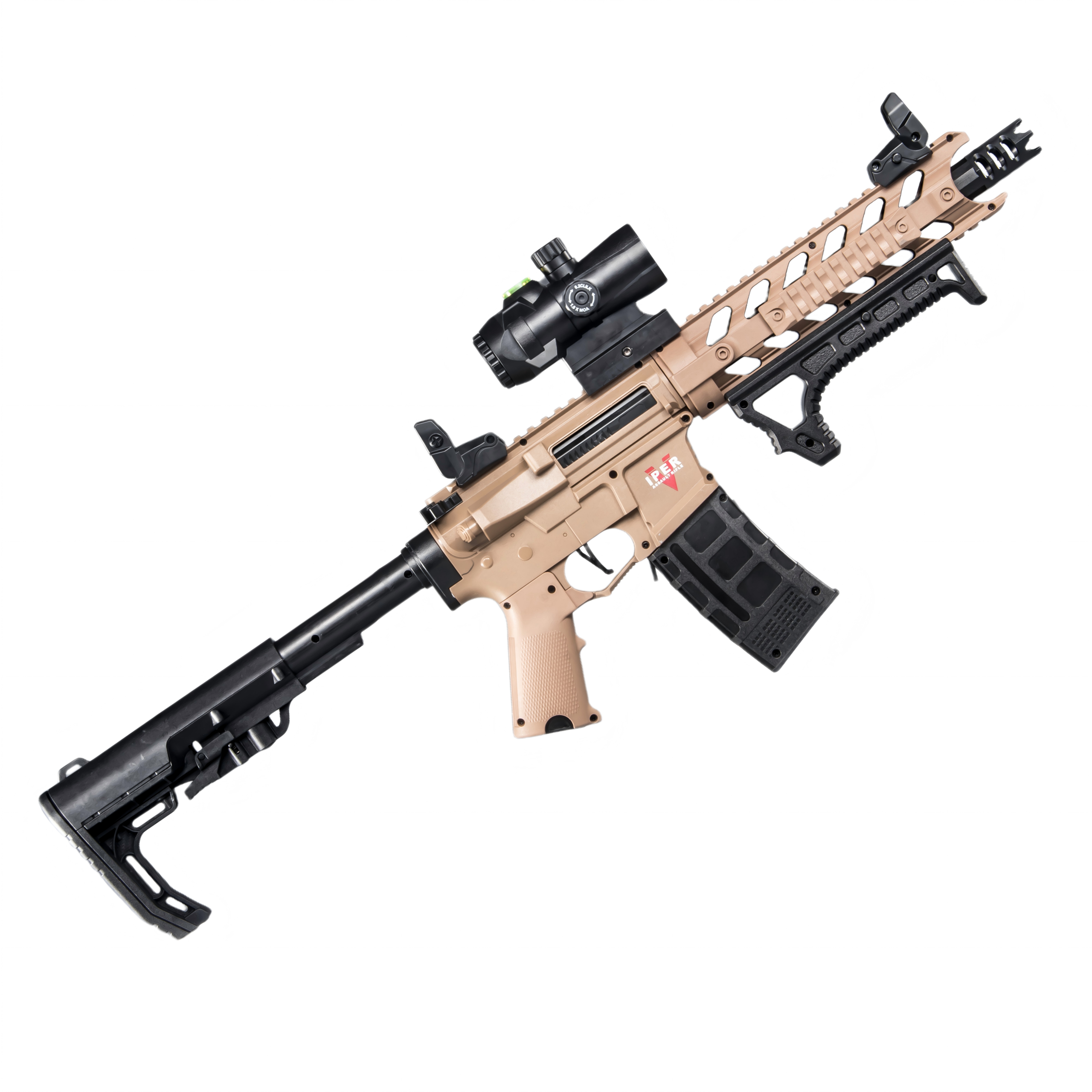 HD748B Sand Color Viper AR15 Electric Toy Blaster