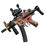JK-10-2 Iron Claw MP5K Retractable Stock Electric Toy Blaster