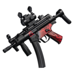 JK-10-2 Xuanyuan MP5K Retractable Stock Electric Toy Blaster