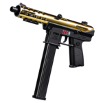 HD732B Gold&Black TEC9 Electric Toy Blaster