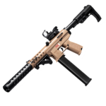 HD745B Sand Color TEC9 Tactical Version Electric Toy Blaster
