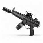 JK10-11A Black MP5 Stockless Magazine + Drum Version Electric Toy Blaster