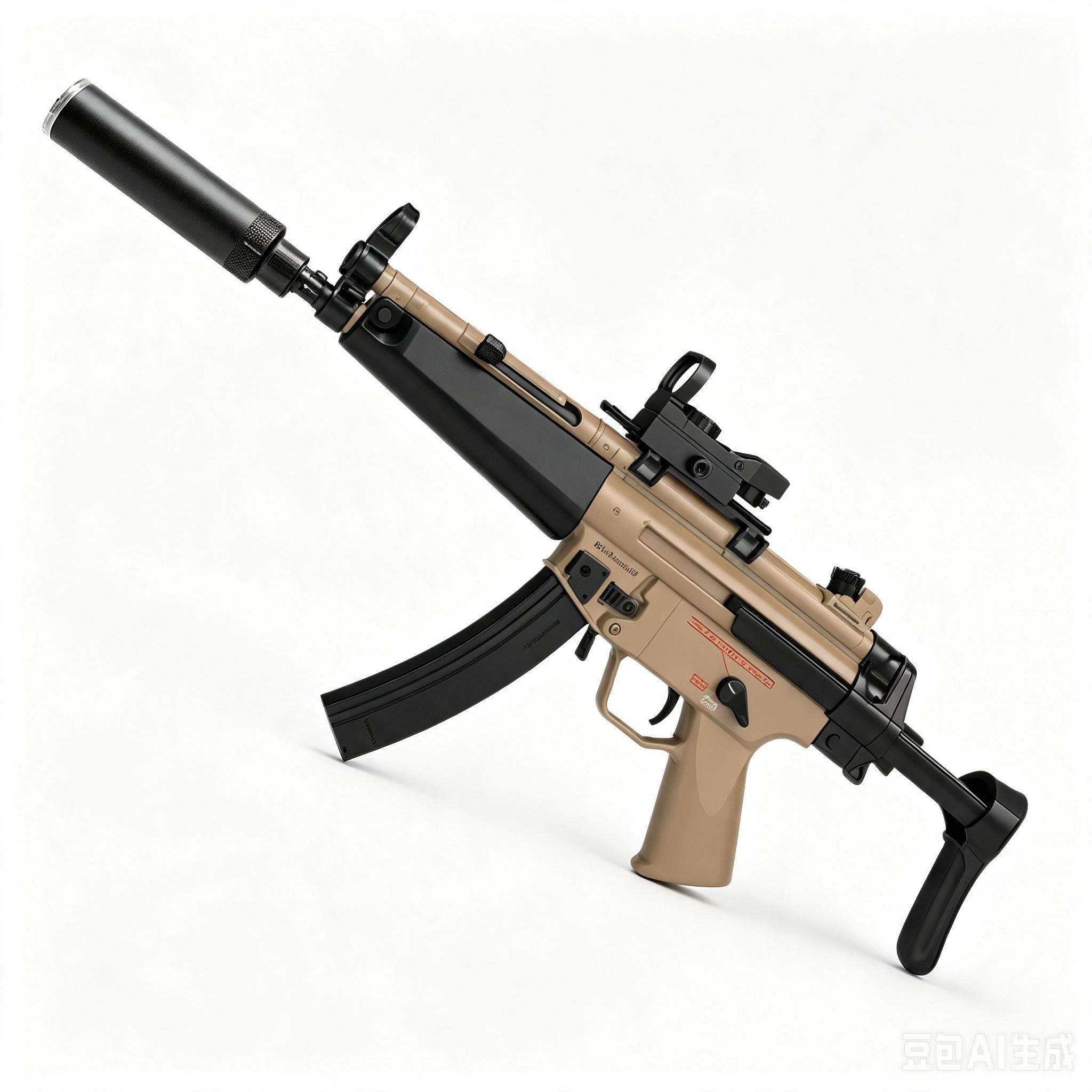 JK10-1A Sand MP5 Magazine Version Electric Toy Blaster