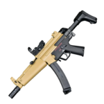 HD770B Sand Color MP5A3 Electric Toy Blaster