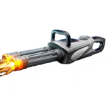 SQ19D Gray Non-light Version Electric Toy Gatling