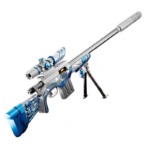 318 Blue Shell Ejecting Soft Bullet Toy Blaster