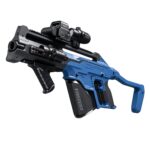 Lehui 5536 Blue-Dimensional Fantasy Electric Soft Bullet Toy Gun