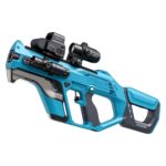 Lehui 5580 Blue-Star Particle Hurricane Electric Soft Bullet Toy Gun