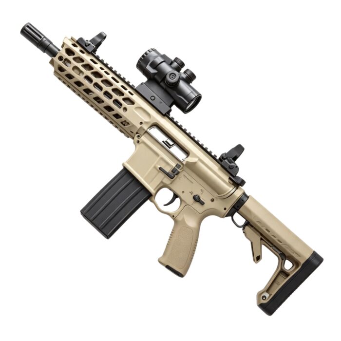 Lehui 5603 Sand-MCX Electric Soft Bullet Toy Gun