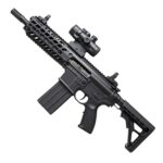 Lehui 5603 Black-MCX Electric Soft Bullet Toy Gun
