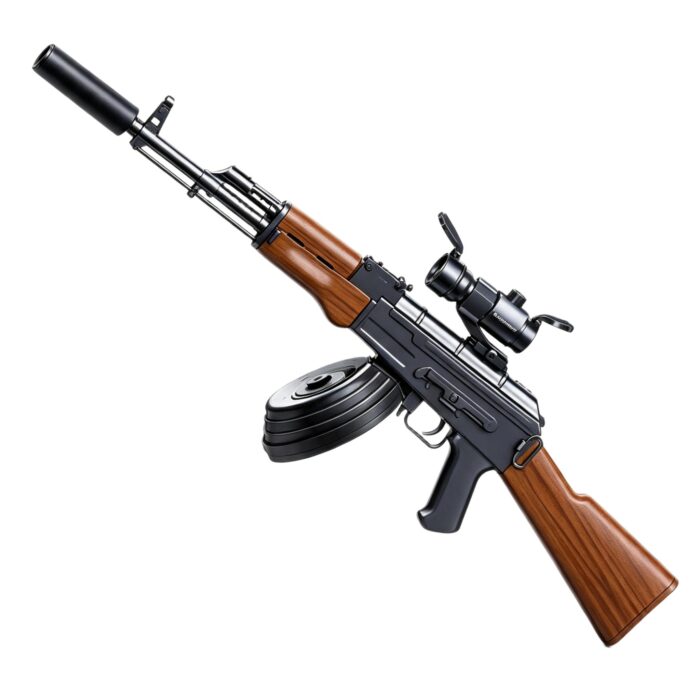 Lebang M537-AK47 Electric Soft Bullet Toy Gun