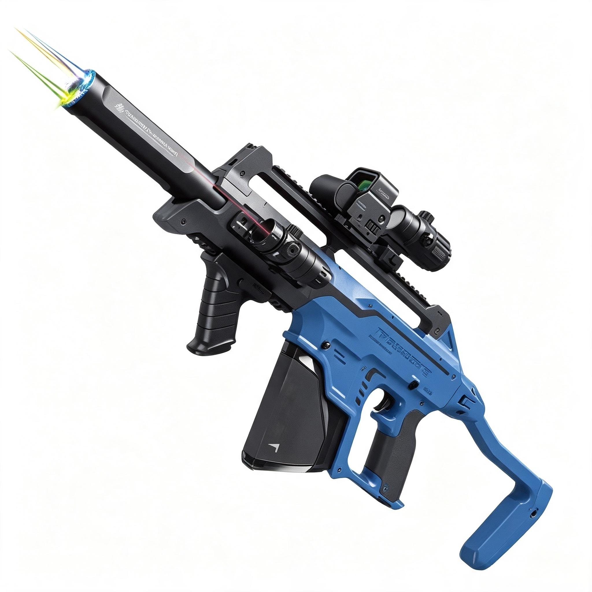 Lebang M5536-2 Blue Electric Soft Bullet Toy Gun