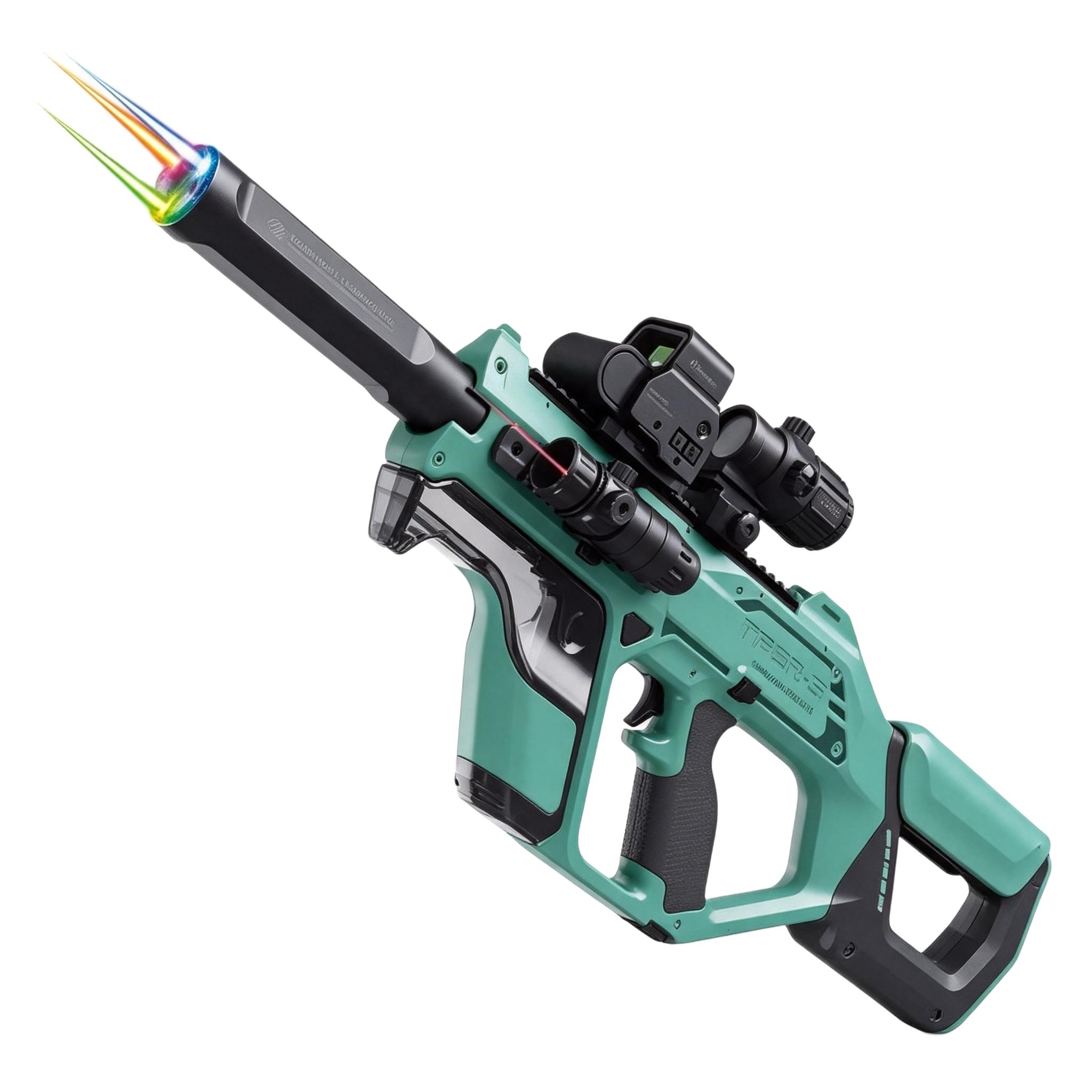 Lebang M5580-2 Green Electric Soft Bullet Toy Gun