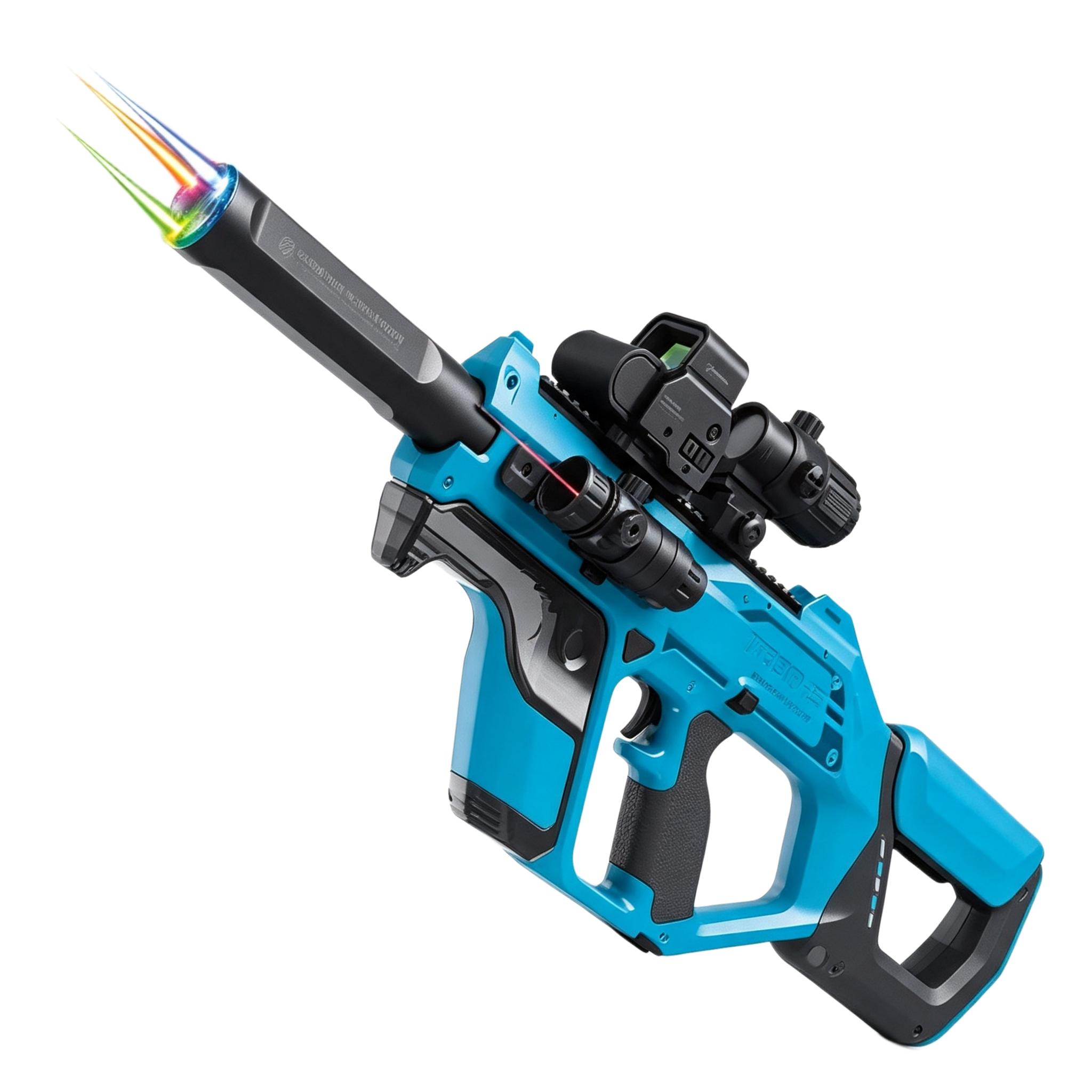 Lebang M5580 Blue Electric Soft Bullet Toy Gun