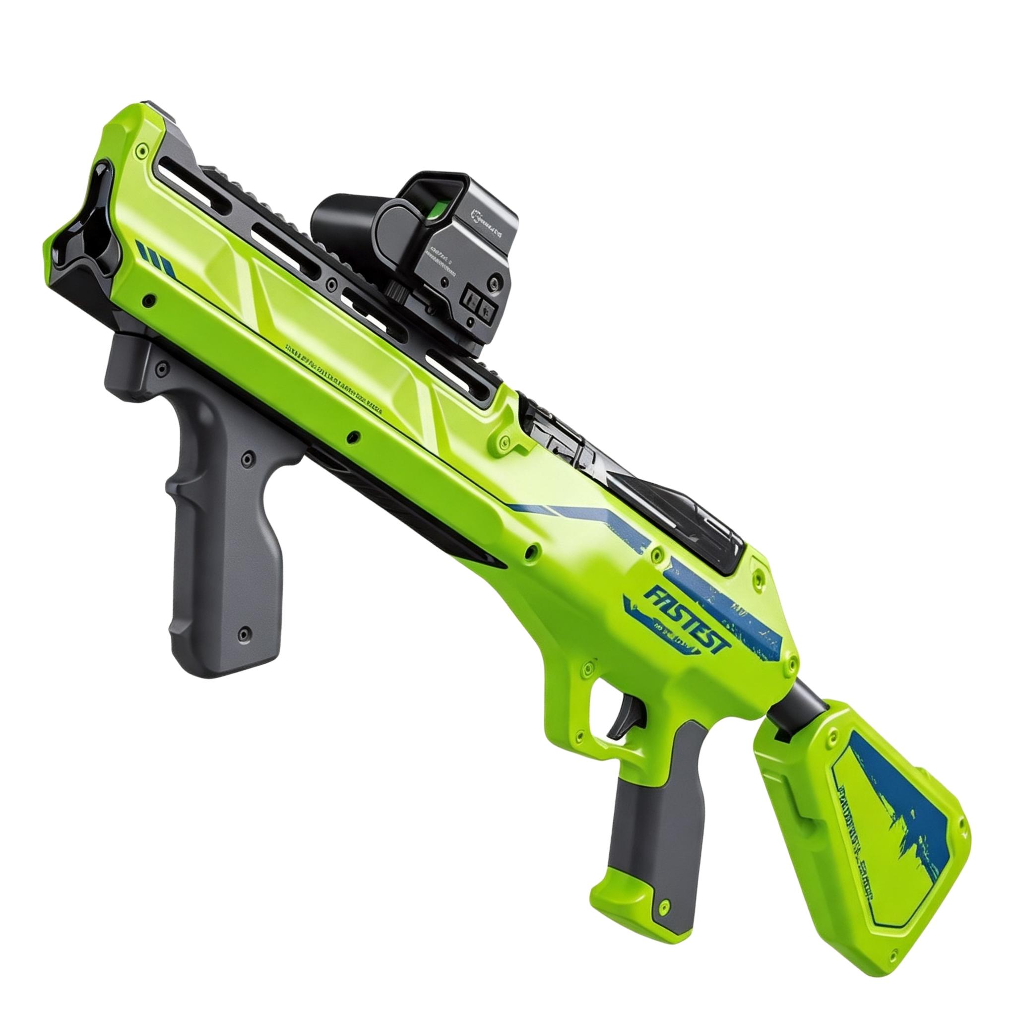 Lebang M5586-2 Green - 3 Shots in 1 Trigger Electric Soft Bullet Toy Gun