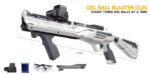Lebang M5586 White - 3 Shots in 1 Trigger Electric Soft Bullet Toy Gun