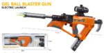 Lebang M5601 Orange Electric Soft Bullet Toy Gun