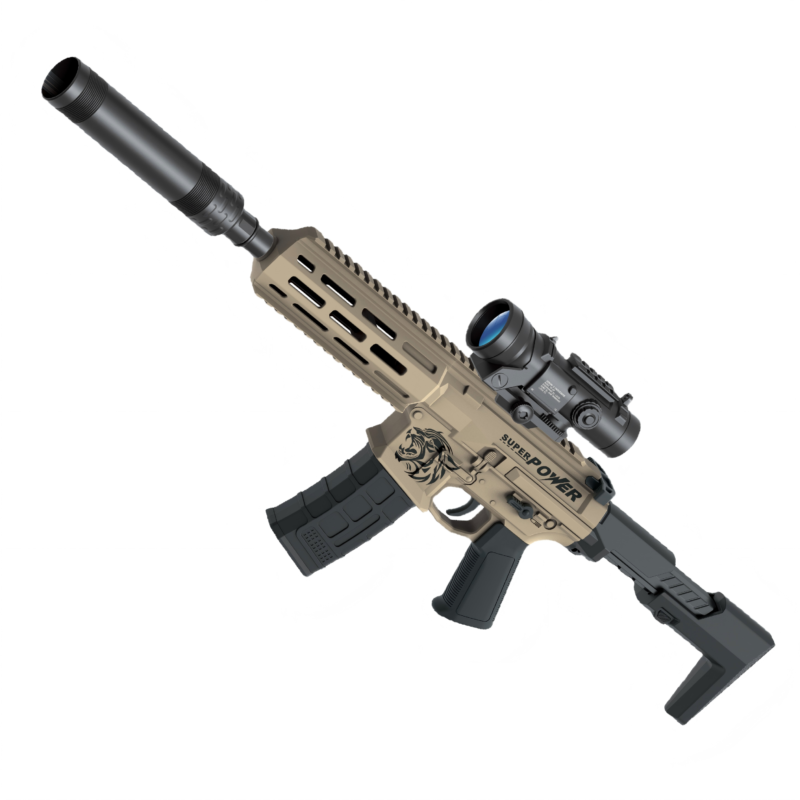 LY-666-18A7 Sand Color PDX Honey Badger Manual & Electric Toy Blaster