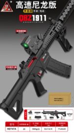 HD747A Black QBZ191 Electric Toy Blaster
