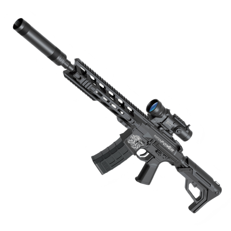 LY-666-48A1 Black M416 Viper Manual & Electric Toy Blaster