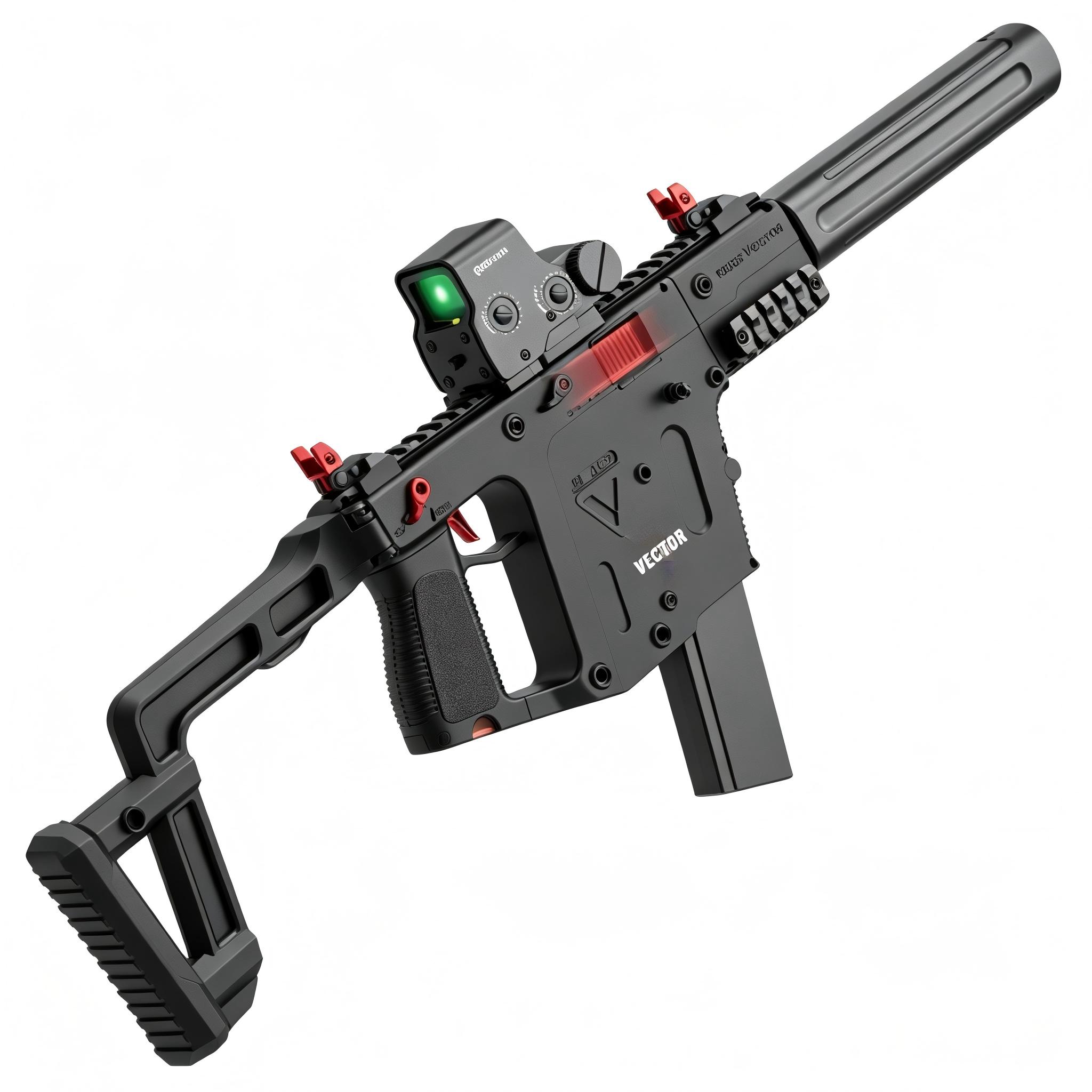 HD719A Black Short Sword Electric Toy Blaster