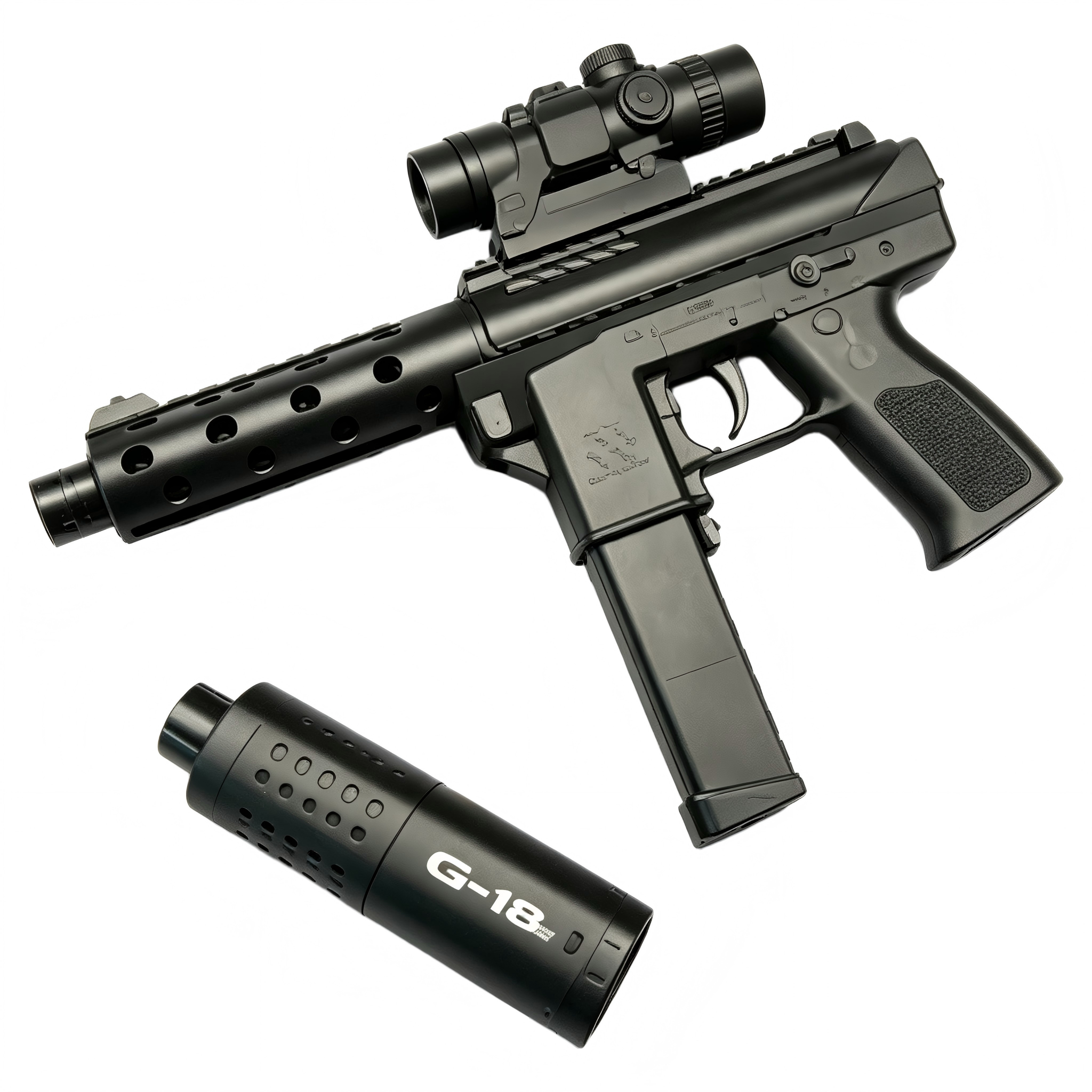 2038-1 Black Electric Toy Blaster