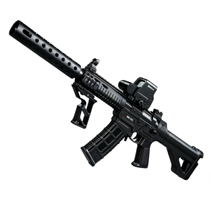 HD747A Black QBZ191 Electric Toy Blaster