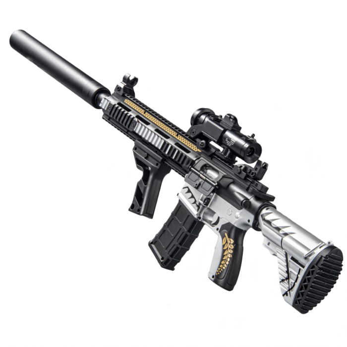 HP-01 Gold Dragon Bone M416 Electric Toy Blaster