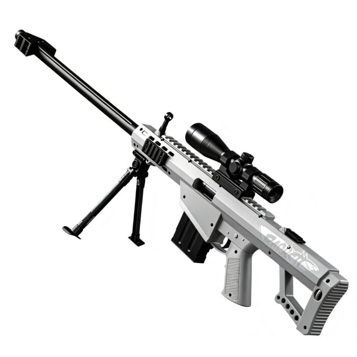 3211 Silver Gray Barrett Electric Toy Blaster