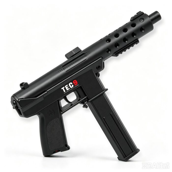 HD732A Black TEC9 Electric Toy Blaster
