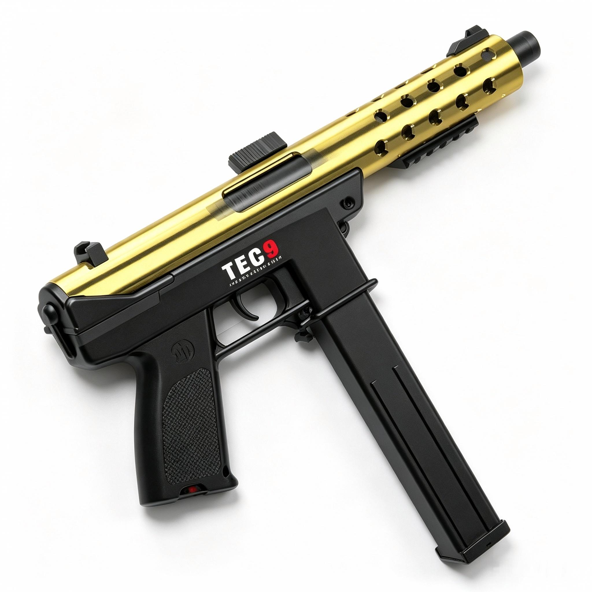 HD732B Gold&Black TEC9 Electric Toy Blaster