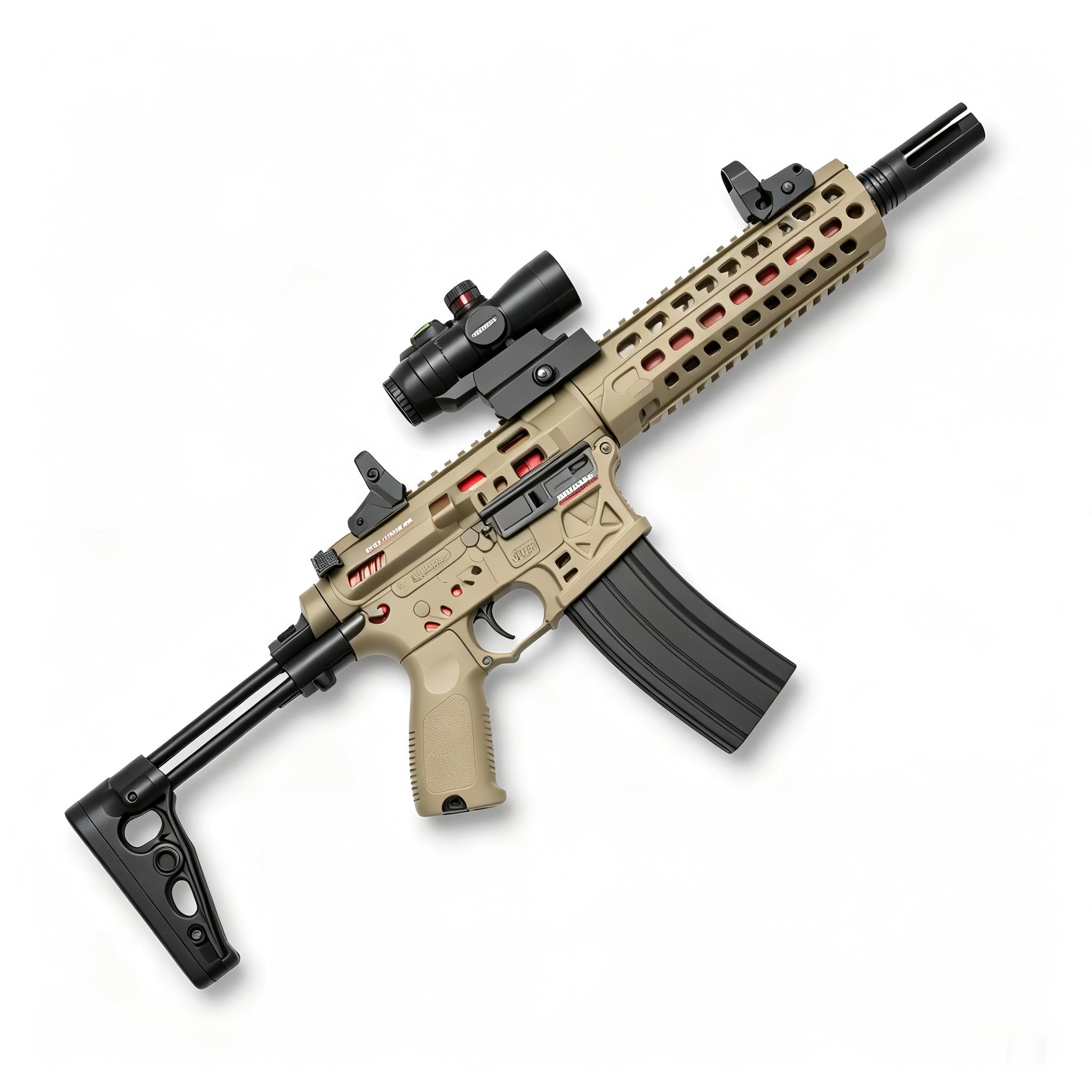 HD771B Sand Color MCX Electric Toy Blaster