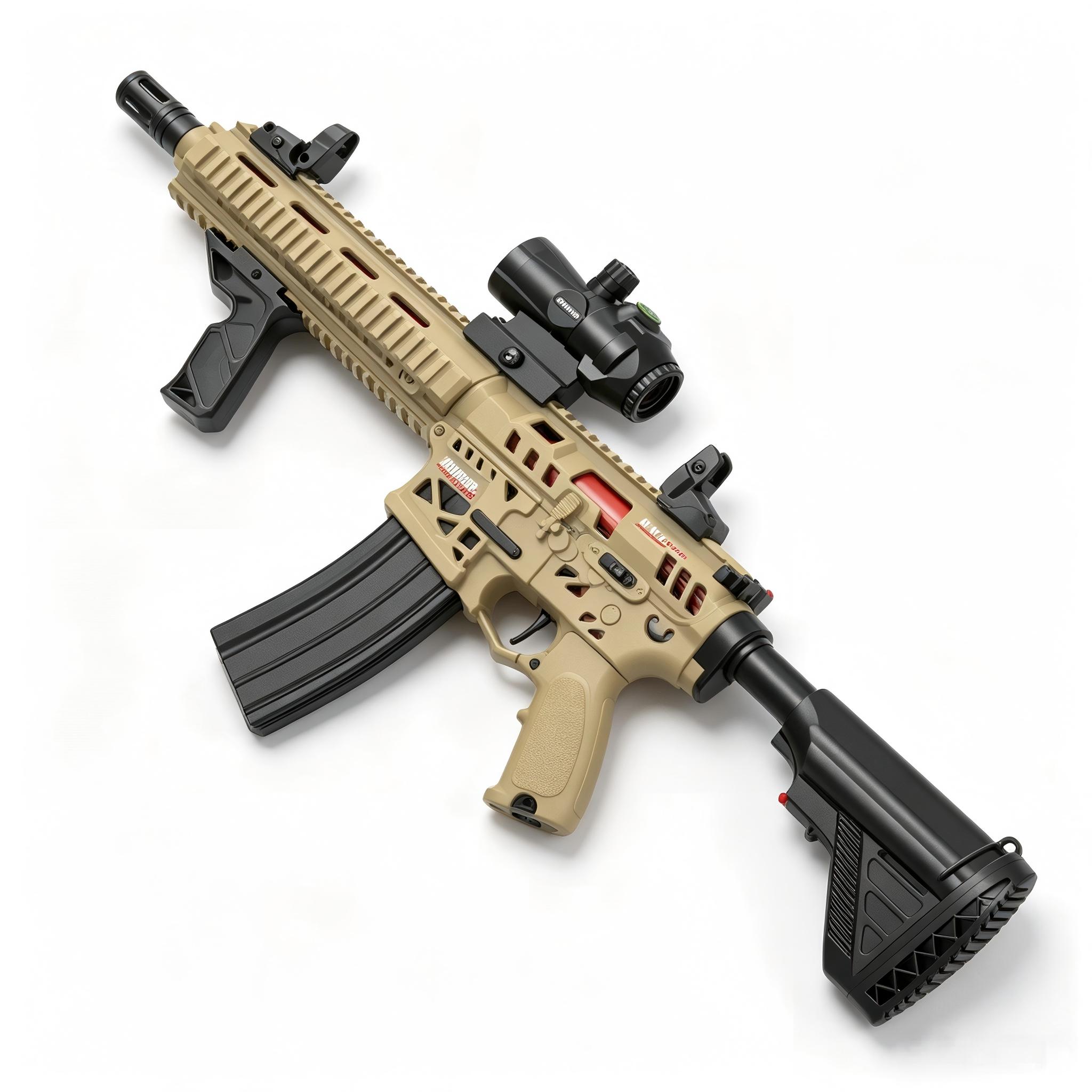 HD776B Sand Color M416 Electric Toy Blaster