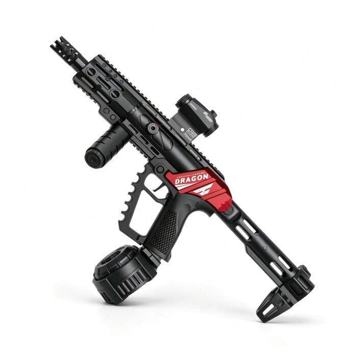 HD788A Black-Red Jiaolong MK17 Electric Toy Blaster