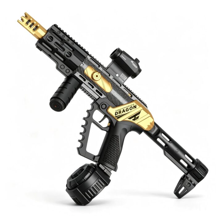 HD788B Black-Gold Jiaolong MK17 Electric Toy Blaster
