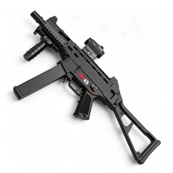 HD799A Black High-Speed Nylon Version UMP45 Electric Toy Blaster