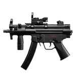 JK10-21D MP5K Black Stockless Manual & Electric Toy Blaster