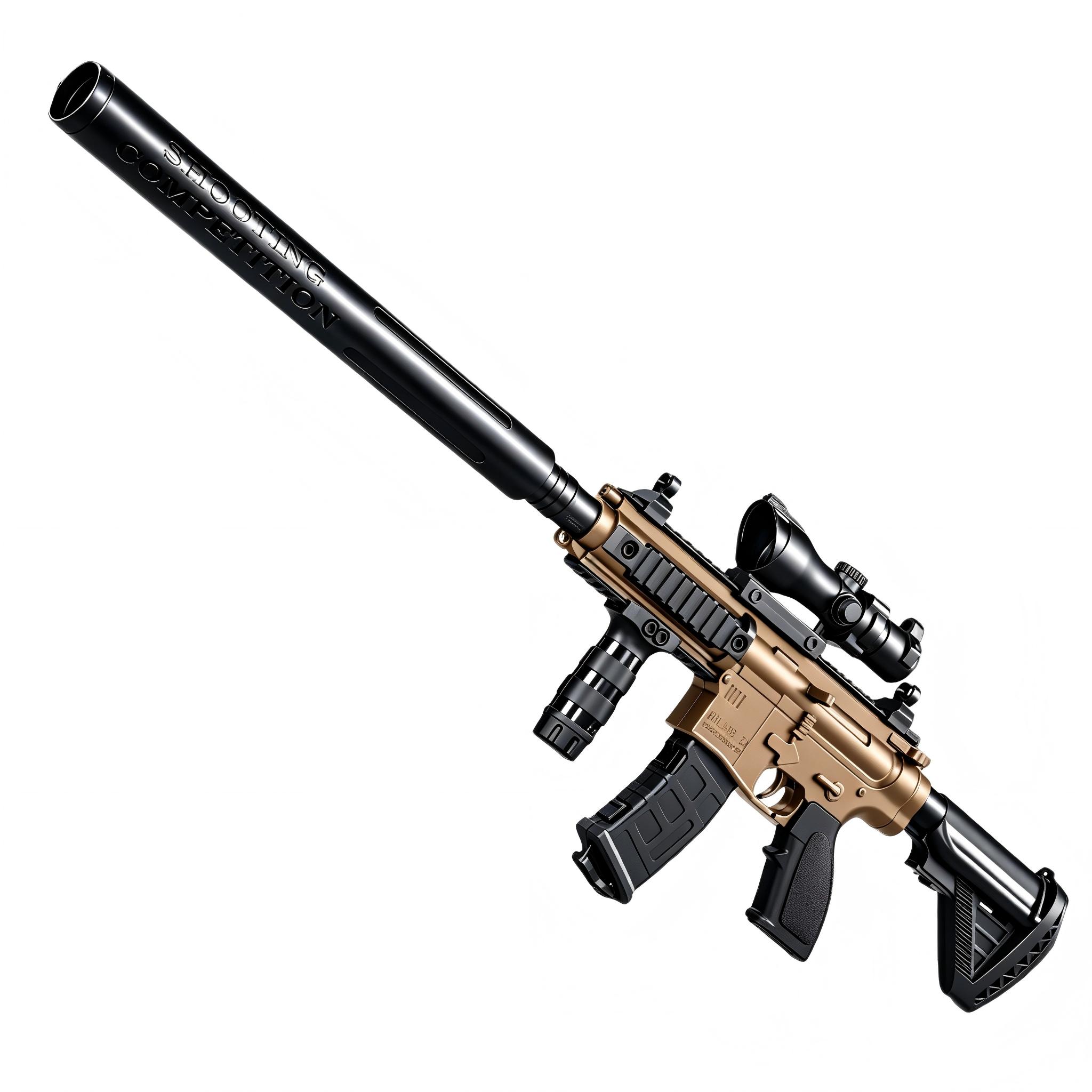 330 Sand Color M416 Electric Toy Blaster