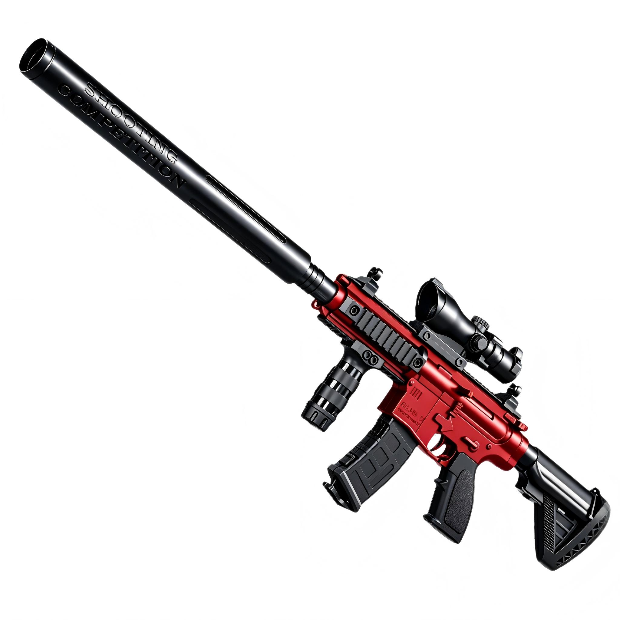 330 Red M416 Electric Toy Blaster