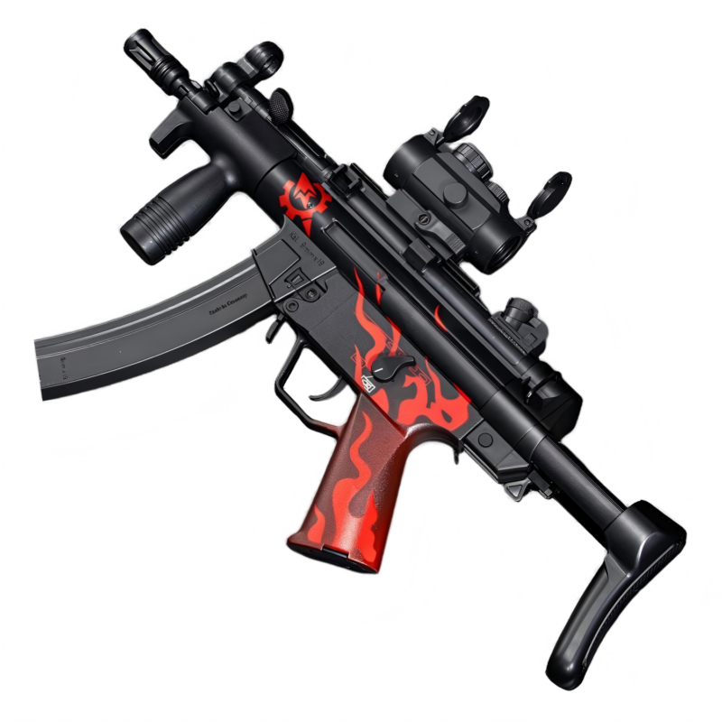 JK-10-2 Xuanyuan MP5K Retractable Stock Electric Toy Blaster