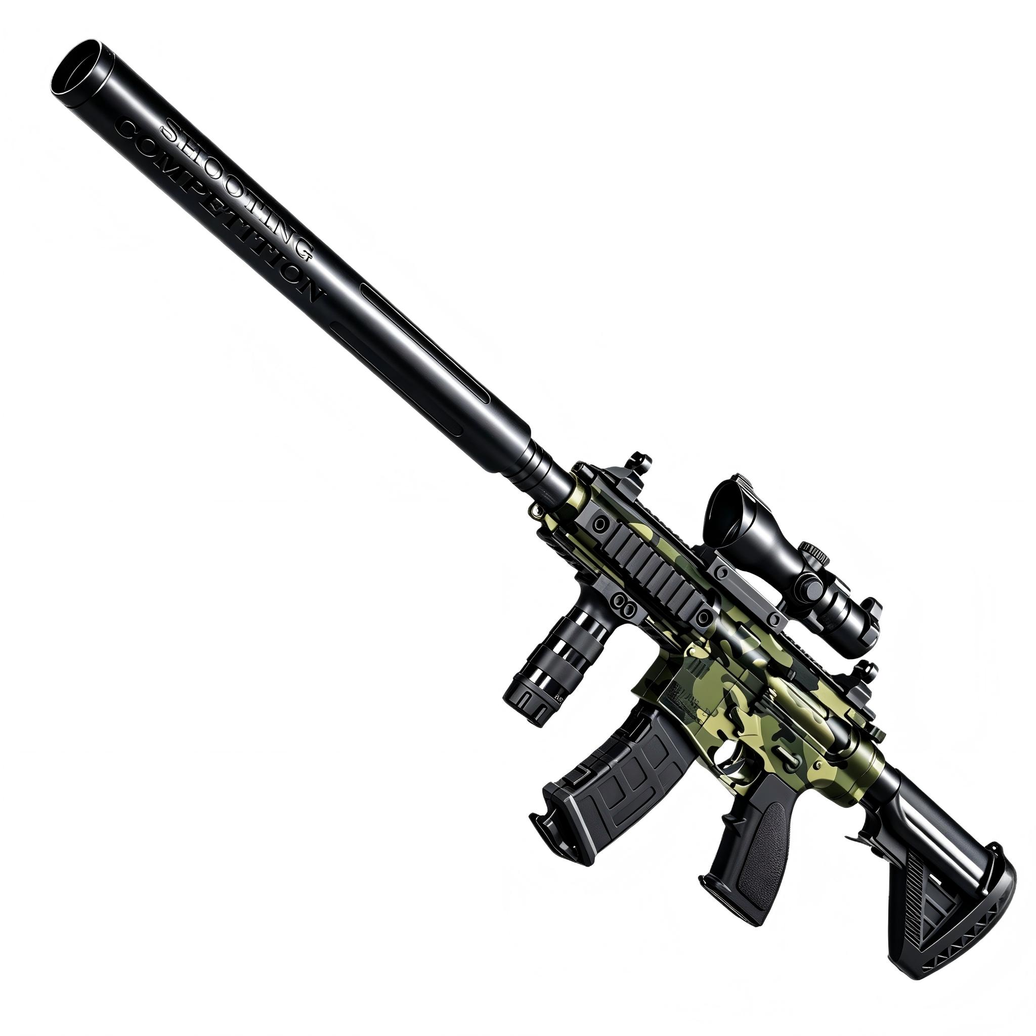 330 Camouflage M416 Electric Toy Blaster