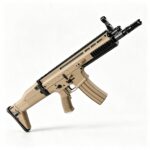JUND JD-005-2 Sand SCAR-L Golden Gear Version 3.0 Electric Toy Blaster